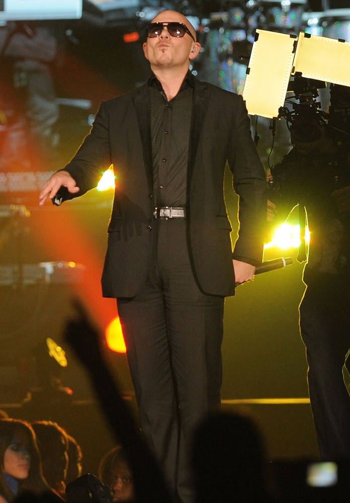 Pitbull;<br>Pitbull Performing Live During His Euphoria World Tour