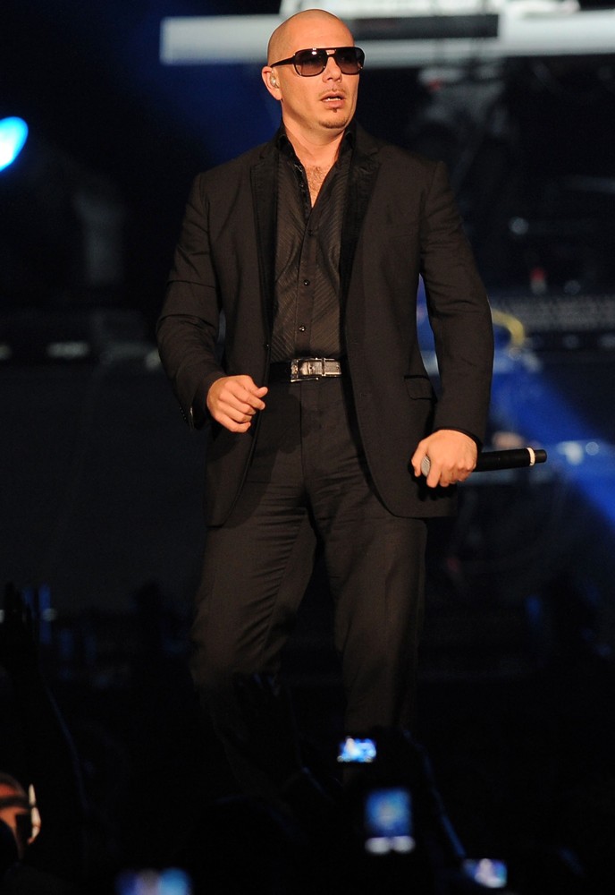 Pitbull;<br>Pitbull Performing Live During His Euphoria World Tour