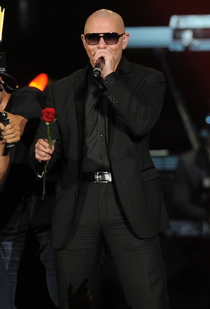 Pitbull;<br>Pitbull Performing Live During His Euphoria World Tour