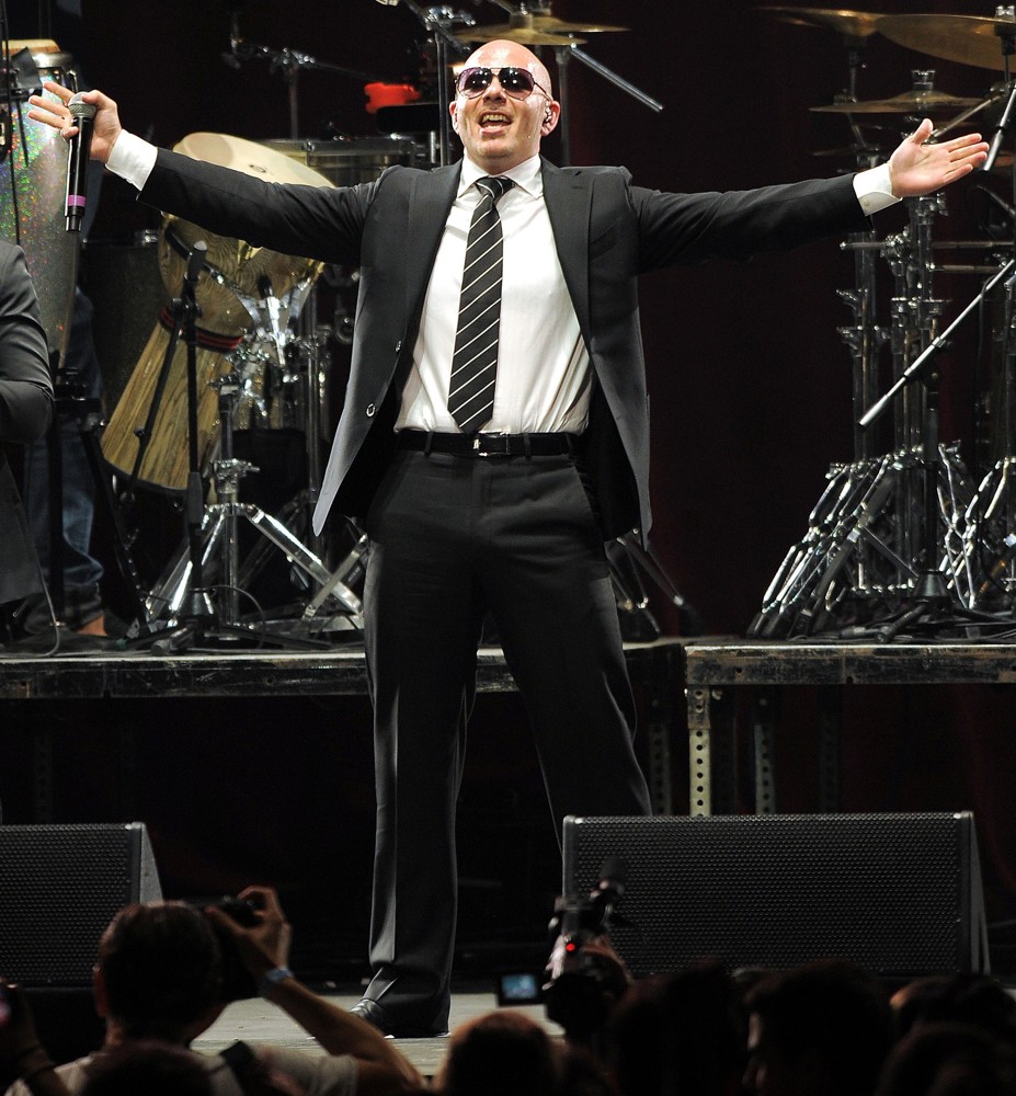 Pitbull;<br>The Y100 Jingle Ball 2011
