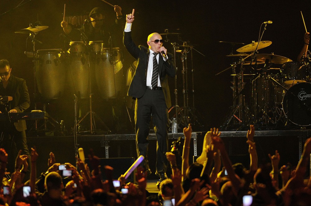 Pitbull;<br>The Y100 Jingle Ball 2011
