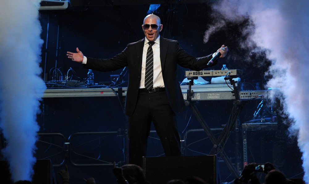 Pitbull;<br>The Y100 Jingle Ball 2011