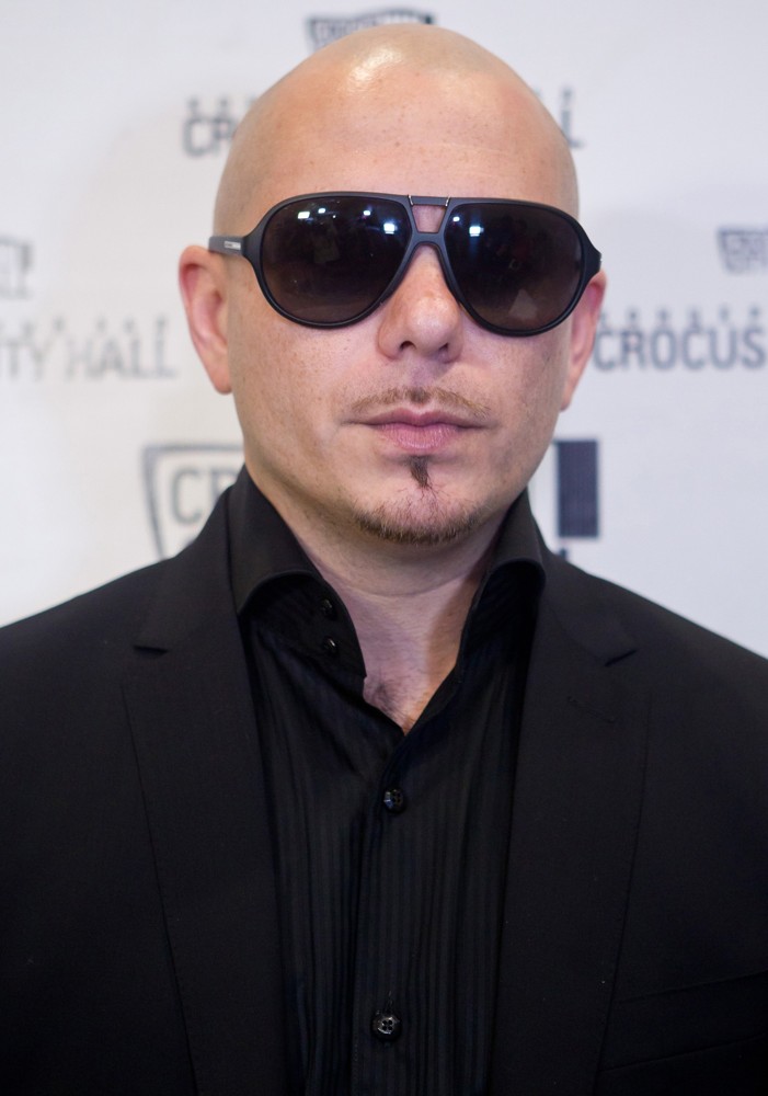 Pitbull;<br>Pitbull Performs in Concert at Crocus City Hall