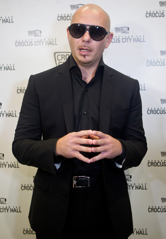 Pitbull;<br>Pitbull Performs in Concert at Crocus City Hall