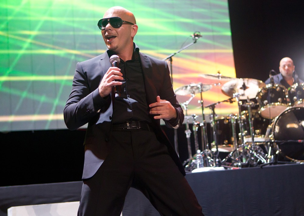 Pitbull;<br>Pitbull Performs in Concert at Crocus City Hall