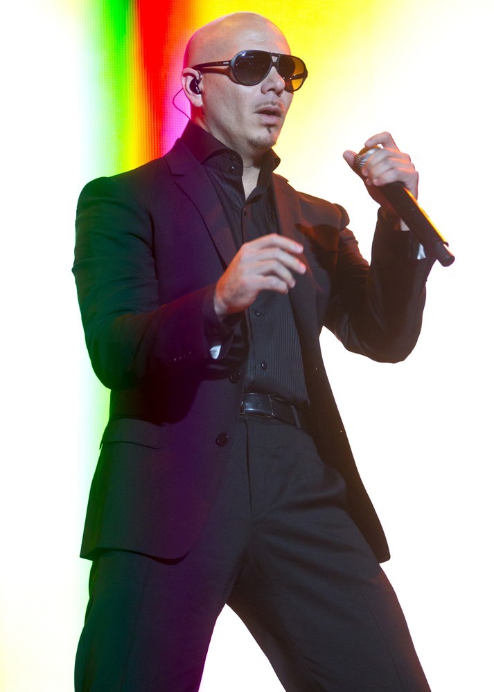 Pitbull;<br>Pitbull Performs in Concert at Crocus City Hall
