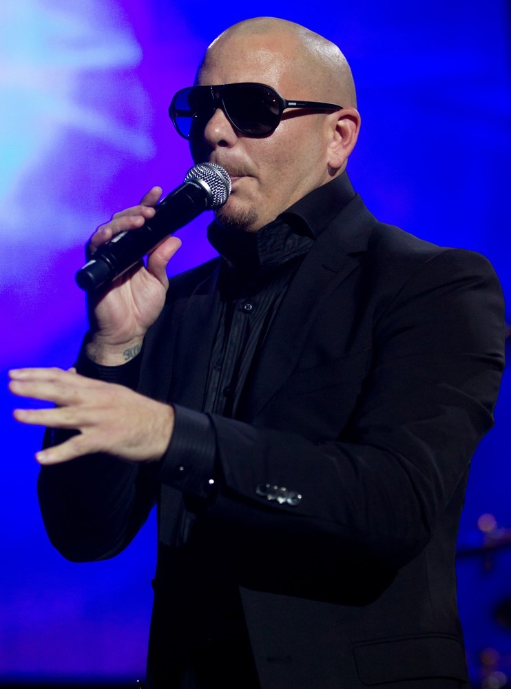 Pitbull;<br>Pitbull Performs in Concert at Crocus City Hall