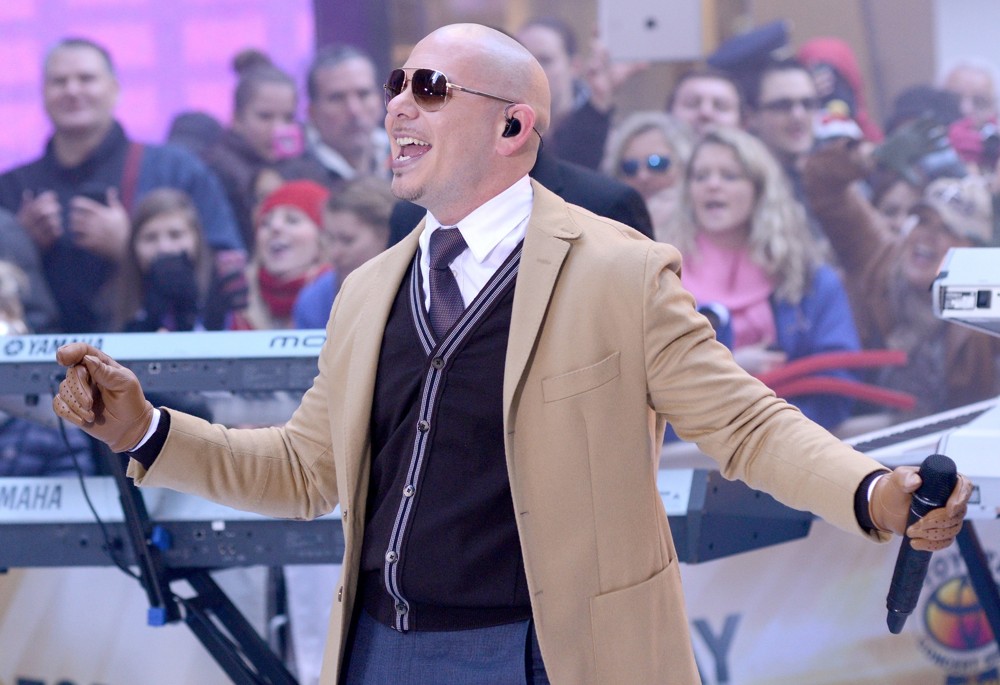 Pitbull;<br>Pitbull Performs Live at The Today Show