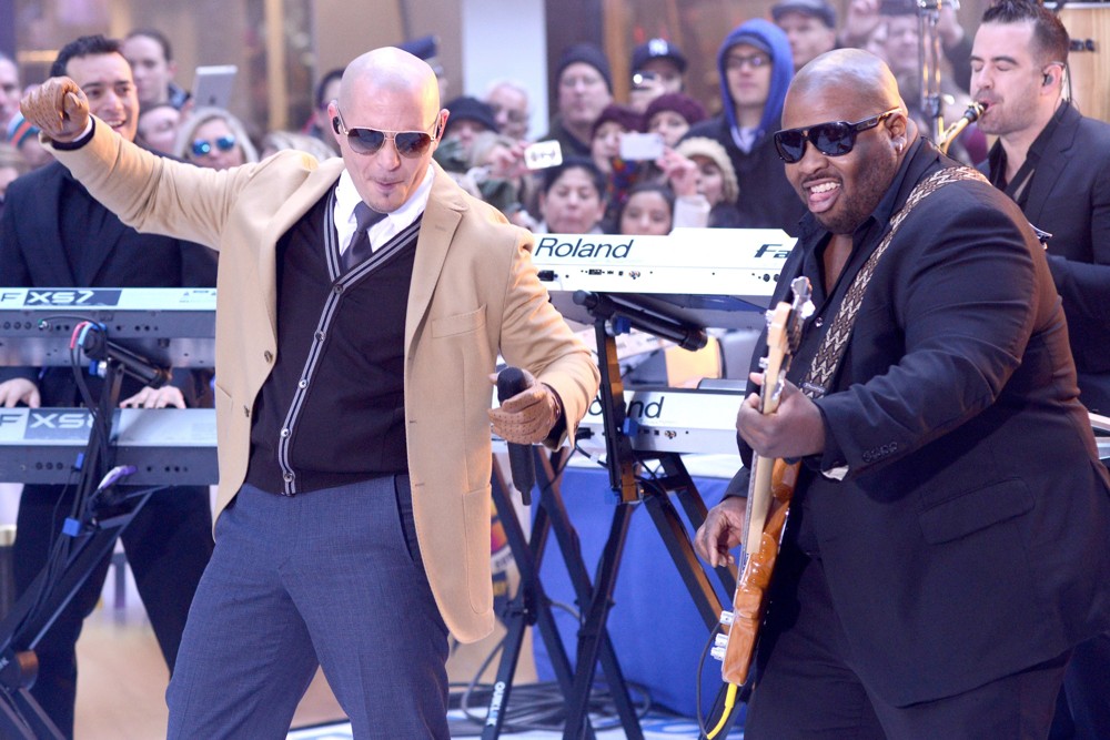 Pitbull;<br>Pitbull Performs Live at The Today Show