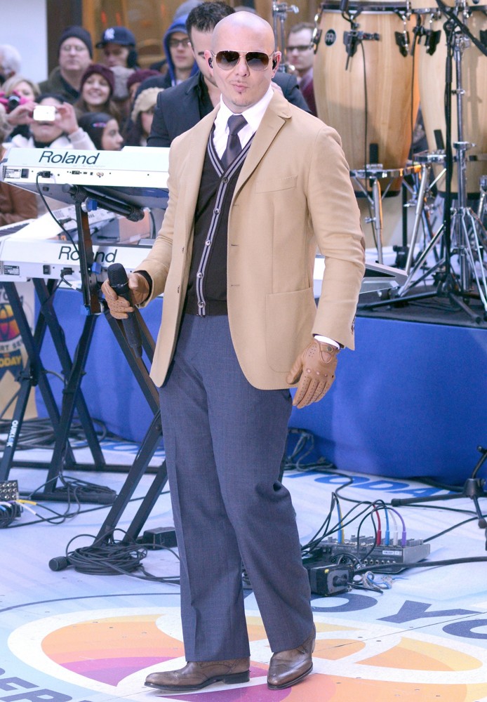 Pitbull;<br>Pitbull Performs Live at The Today Show
