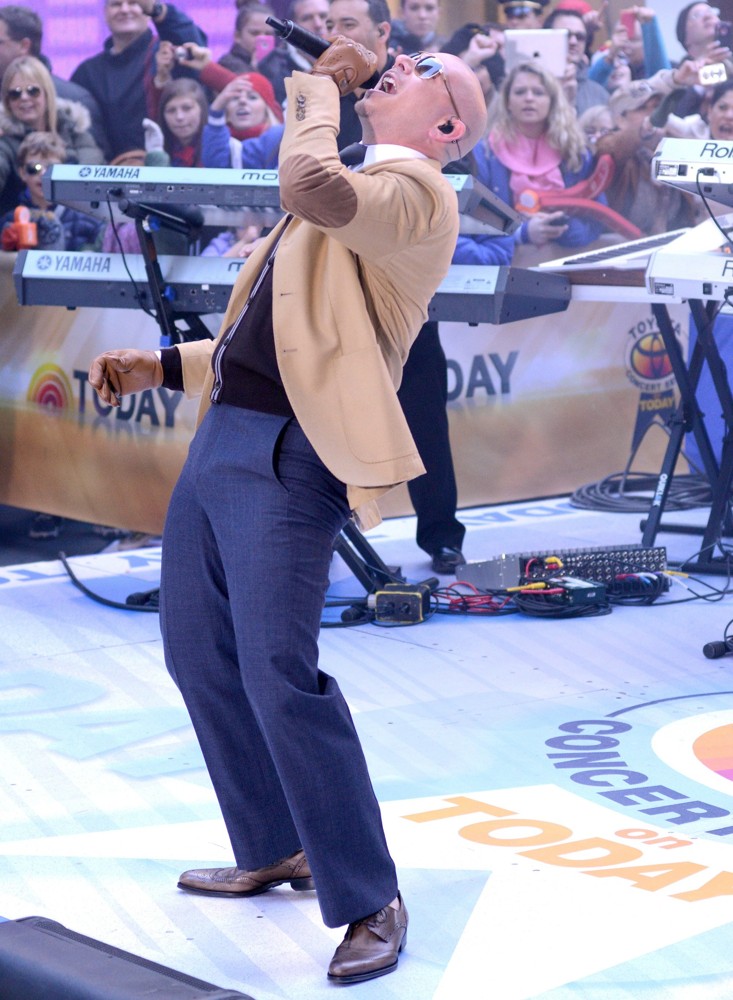 Pitbull;<br>Pitbull Performs Live at The Today Show
