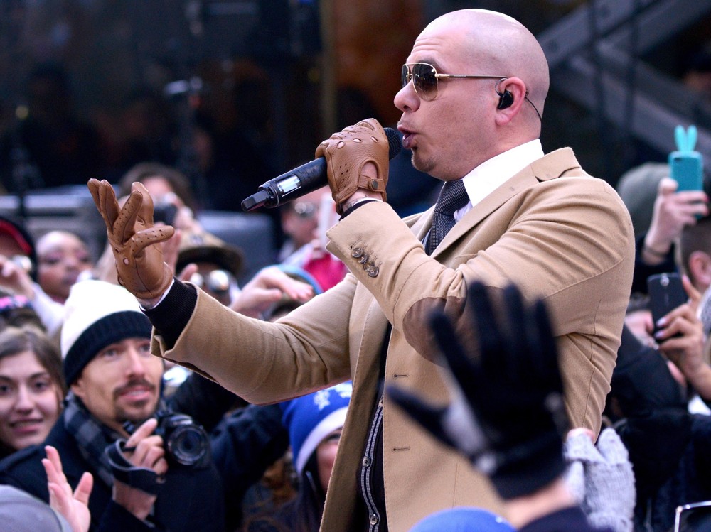 Pitbull;<br>Pitbull Performs Live at The Today Show