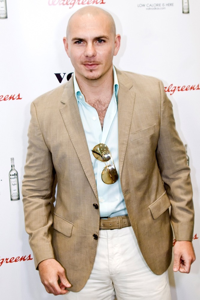 Pitbull;<br>Pitbull Promotes Voli Light Vodka