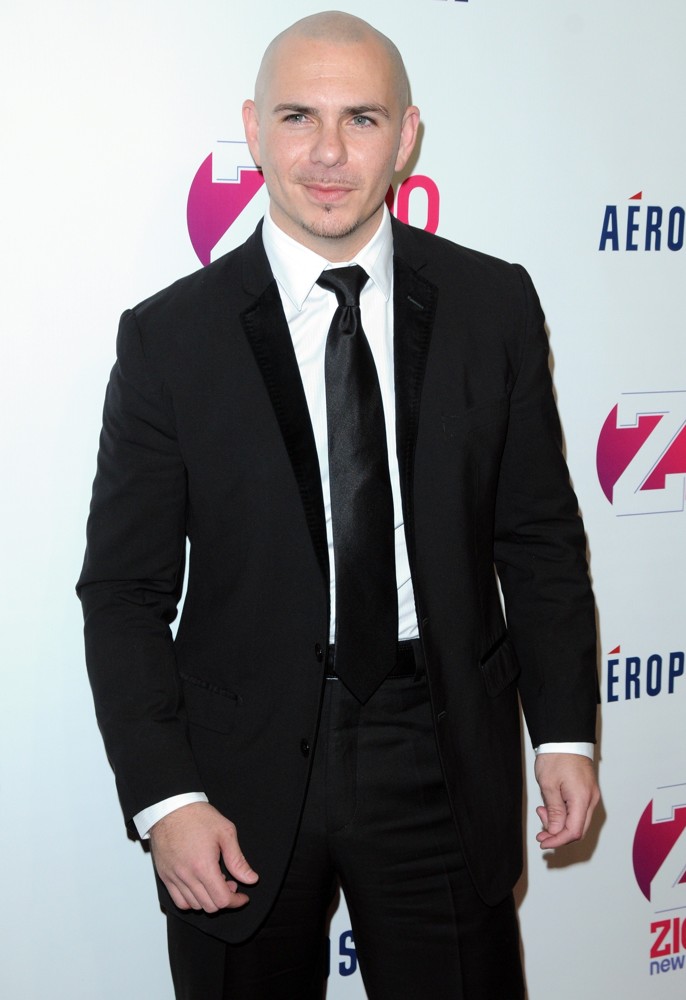 Pitbull;<br>Z100's 2011 Jingle Ball Presented by Aeropostale - Arrivals