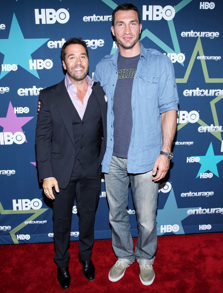 Jeremy Piven;Wladimir Klitschko;<br>Final Season Premiere of HBO's Entourage