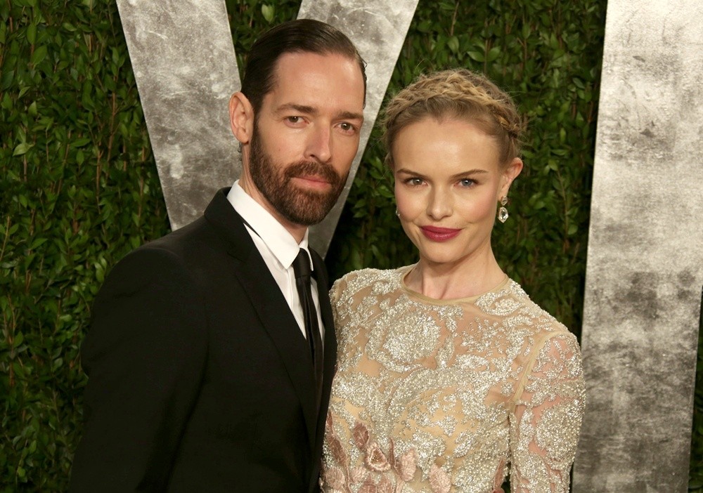 Michael Polish;Kate Bosworth;<br>2013 Vanity Fair Oscar Party - Arrivals