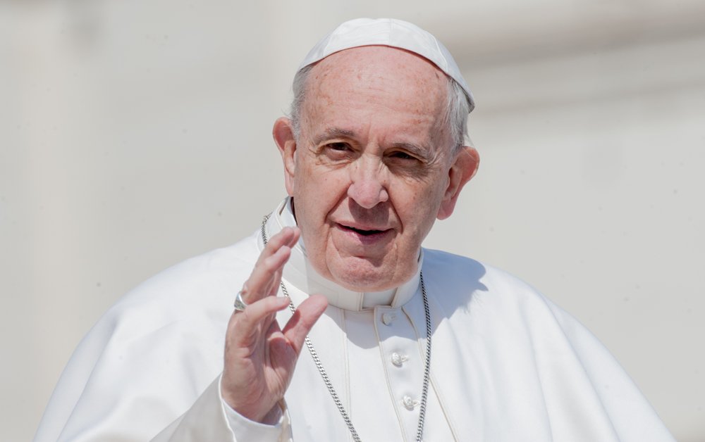 Pope Francis I Delivers His Easter Message Address at The Vatican