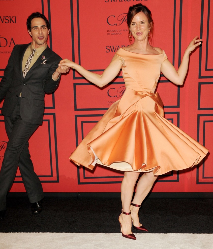 Zac Posen;Juliette Lewis;<br>2013 CFDA Awards - Arrivals