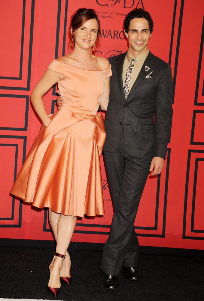 Juliette Lewis;Zac Posen;<br>2013 CFDA Awards - Arrivals
