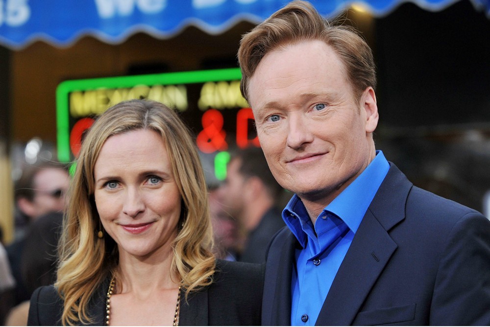 Liza Powel;Conan O'Brien;<br>Los Angeles Premiere of Super 8