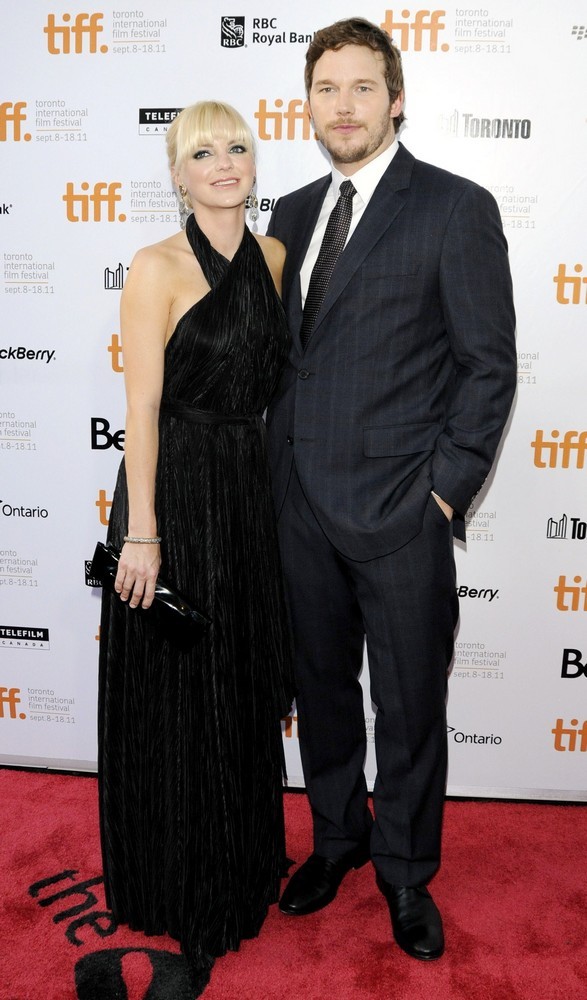 Chris Pratt;Anna Faris;<br>36th Annual Toronto International Film Festival - Moneyball - Premiere
