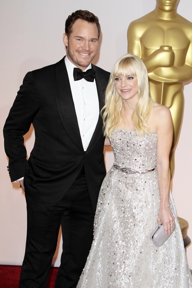 Chris Pratt;Anna Faris;<br>The 87th Annual Oscars - Red Carpet Arrivals