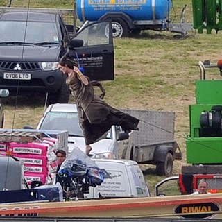 Filming of Disney Movie Maleficent