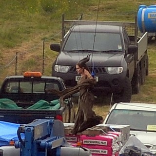 Filming of Disney Movie Maleficent