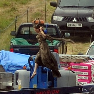 Filming of Disney Movie Maleficent