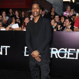 A$AP Rocky in Premiere of Summit Entertainment's Divergent - Red Carpet Arrivals