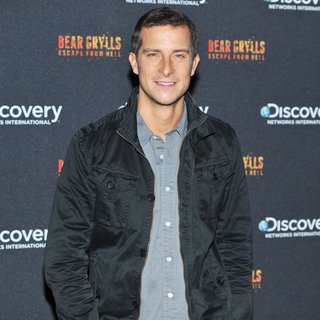 Bear Grylls in Bear Grylls: Escape from Hell Launch Party - Arrivals