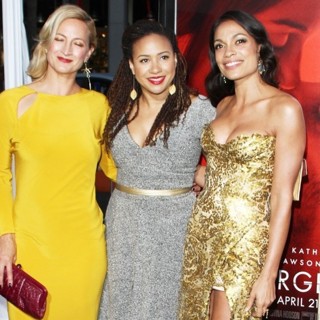 Zoe Bell, Tracie Thoms, Rosario Dawson in Premiere Warner Bros. Pictures' of Unforgettable - Arrivals