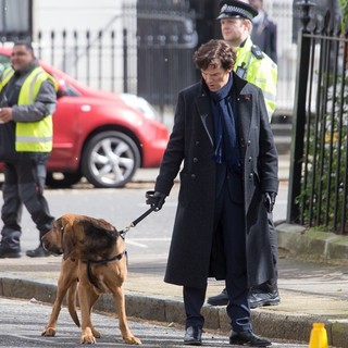 Sherlock Filming in London's Borough Market