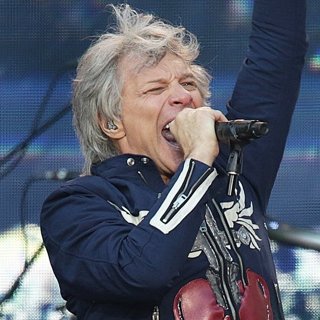 Bon Jovi Performing on Their This House Is Not for Sale Tour
