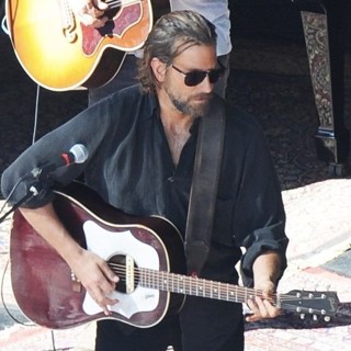 Filming A Scene for A Star Is Born
