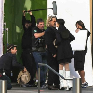 Filming Scenes for The Movie R.I.P.D.
