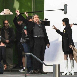 Filming Scenes for The Movie R.I.P.D.