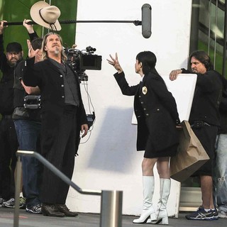 Filming Scenes for The Movie R.I.P.D.