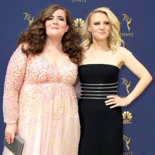Aidy Bryant, Kate McKinnon in 70th Emmy Awards - Arrivals