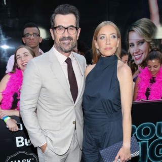 Ty Burrell, Holly Burrell in New York Premiere of Rough Night - Red Carpet Arrivals