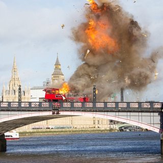 A Bus Explodes During The Filming of Movie The Foreigner
