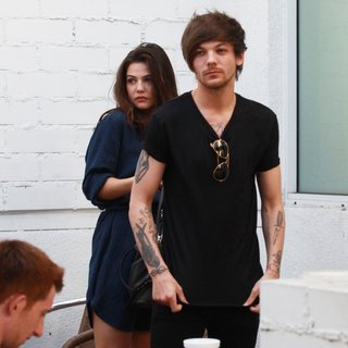 Louis Tomlinson and Danielle Campbell Have Lunch Together