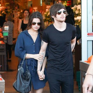 Louis Tomlinson and Danielle Campbell Have Lunch Together