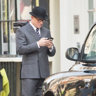 Channing Tatum Films Scenes for Kingsman: The Golden Circle