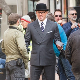 Channing Tatum Films Scenes for Kingsman: The Golden Circle