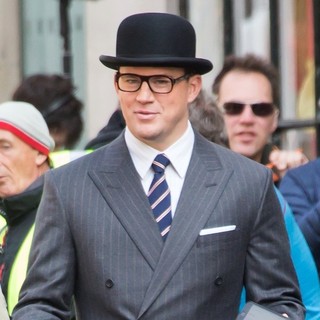 Channing Tatum Films Scenes for Kingsman: The Golden Circle