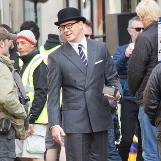 Channing Tatum Films Scenes for Kingsman: The Golden Circle