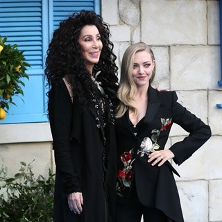 Cher, Amanda Seyfried in The World Premiere of Mamma Mia! Here We Go Again - Arrivals
