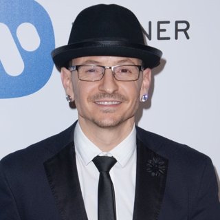 Chester Bennington, Linkin Park in Warner Music Group's Celebration of The 59th Annual Grammy Awards