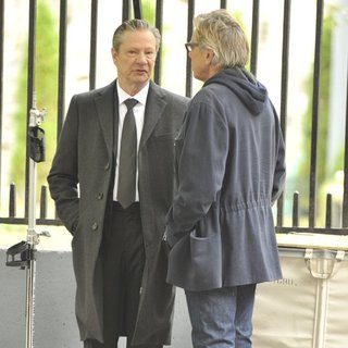 Filming Takes Place on The Set of Demolition